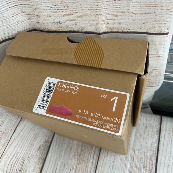 Koolaburra by Ugg K Burree Girls Size 1 Slip On Shoes Pink 1159670K - Picture 11 of 11